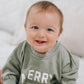 Merry Sweatshirt Romper