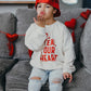 Mr Steal Your Heart Rundhals-Sweatshirt - Creme