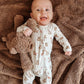 Teddy-Gram Bamboo Zippy Romper