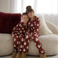 Bamboo Two Piece Pajamas | Vintage Santa