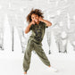 Olive | VINTAGE CARGO JOGGERS