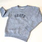 Brave Varsity Embroidered Child Sweatshirt