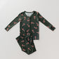Bamboo Two Piece Pajamas | Candy Cane Lane