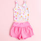 Berry Pink | Ruffle Bum Runner Shorts