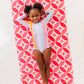 Summer Stripes: ONE-PIECE Rashguard