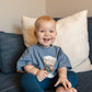 Teddy Bear Football Graphic Oversized Tee or T-Shirt Romper