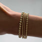 4MM Gold Ball Bracelet - Little Joy Co.