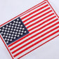 4th of July Royal Blue Gingham American Flag Shirt and Shorts Set