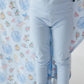 Blue Macaron (ribbed) - Set