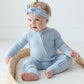 Blue Macaron (ribbed) - Zippy