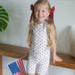 Red White & Blue Tulip 2pc Bamboo Pajamas