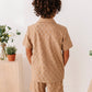 Sand Check Terry | Boys Set