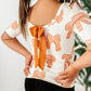 Gingerbread Bow | Scoop Back TEE