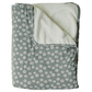 Light Green Daisy Bamboo Fleece Quilt - Little Joy Co.