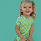 BE BOLD CHECKERS DREAM SHORTIE