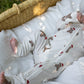 Bamboo Zip Pajamas | Santa Teddy