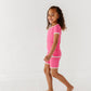 ROSEY | Tee + Biker Shorts RIB SET