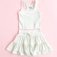 Hint of Mint | 2-tiered Skort
