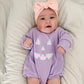 Pastel Gingham Jack-o-Lantern Crewneck Sweatshirt or Romper