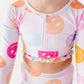 Smilies: 1/4th Zip Rashguard TWO-PIECE
