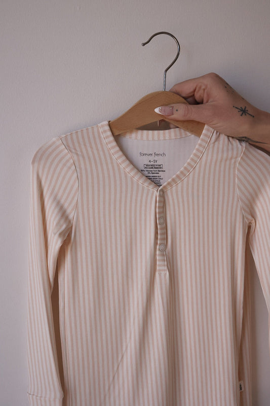 Bamboo Two Piece Pajamas | Sadie Stripe