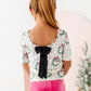 Girly Wreath | Scoop Back TEE
