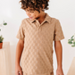 Sand Check Terry | Boys Set