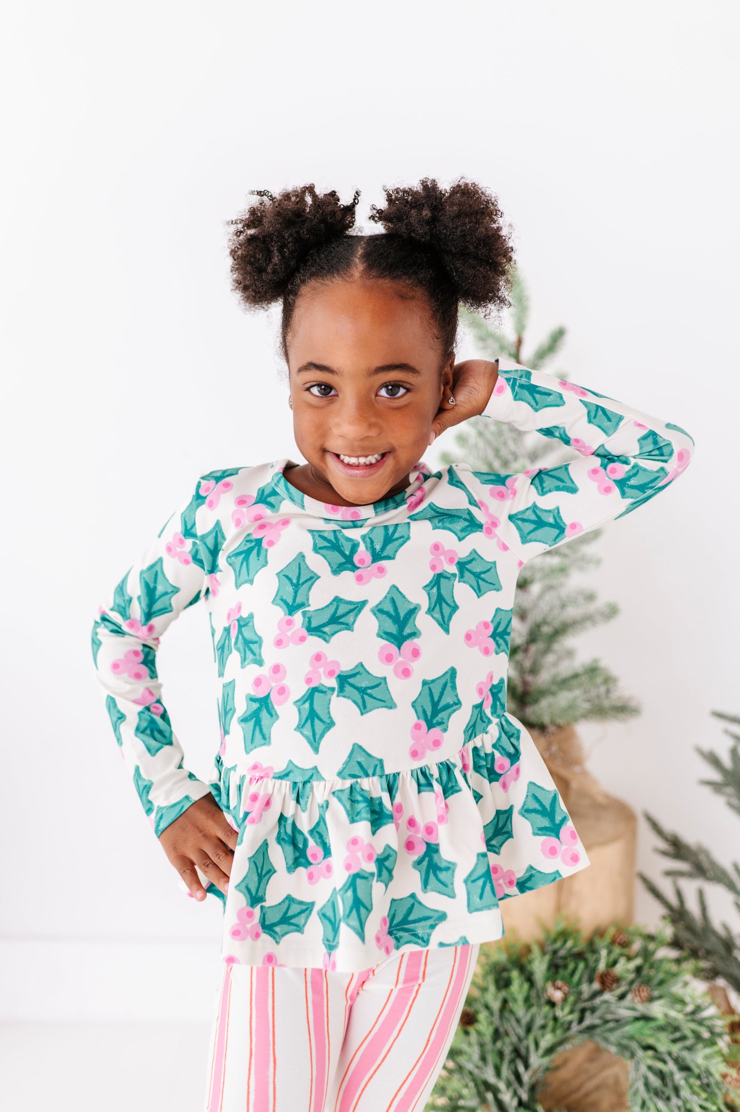 Pink Holly | PEPLUM