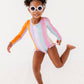Summer Stripes: ONE-PIECE Rashguard