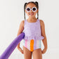 Sunny + Stripes: Ruffle TWO-PIECE Tankini