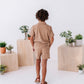 Sand Check Terry | Boys Set