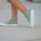 Play Perfect Avocado High Top {Premium Leather}