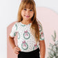 Girly Wreath | Scoop Back TEE