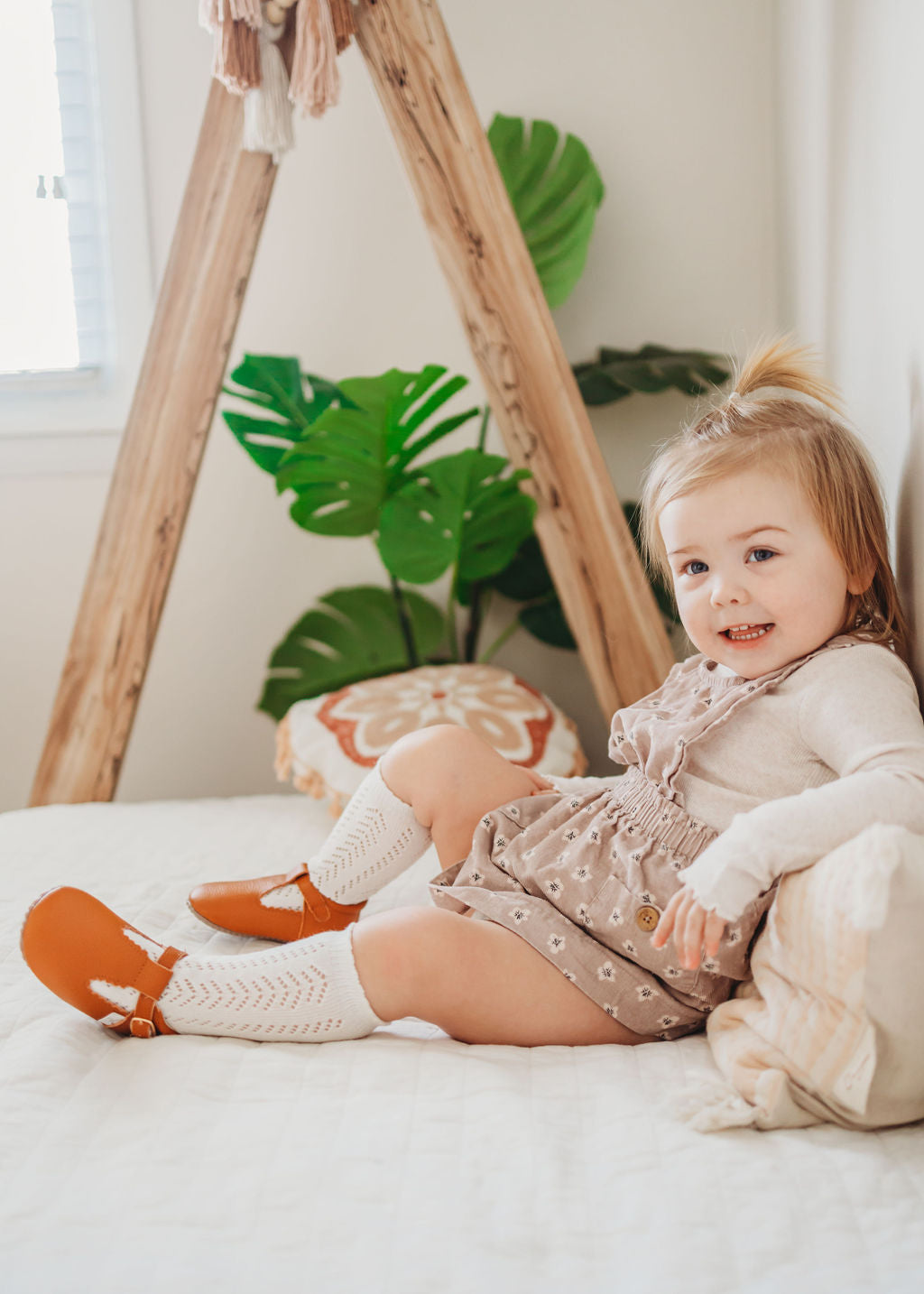 LLB Lace Knee High Socks - Little Joy Co.