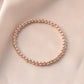 5MM Rose Gold Ball Bracelet - Little Joy Co.