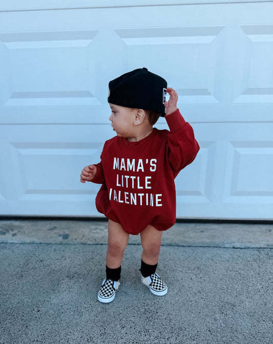 Mama's Little Valentine Sweatshirt-Strampler - weitere Farben