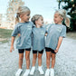 Boo Crew Child Tee - Faded Gray