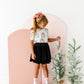 Girly Wreath | Scoop Back TEE