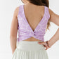 Violet Suns | Twisty Back Tank