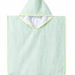 Strandponcho mit individueller Stickerei und Waffelmuster