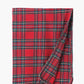 Christmas Bamboo Baby Stroller Blanket – Classic Red Tartan Plaid