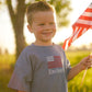 Custom Embroidered Blue 4th of July Tee - pick your design!