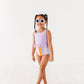 Sunny + Stripes: Ruffle TWO-PIECE Tankini