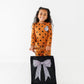 STRIPED BOW | Trick-or-Treat Bag
