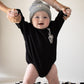 Sweatshirt Romper | Midnight Skelly