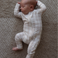 Bamboo Zip Pajamas | Gingham