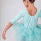 Sage 3/4 Tutu Leotard