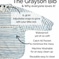The Grayson Long Sleeve Bib - Brush Stripes
