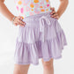 Very Violet | 2-tiered Skort