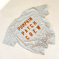Pumpkin Patch Crew Classic Adult Tee - Burnt Orange Design